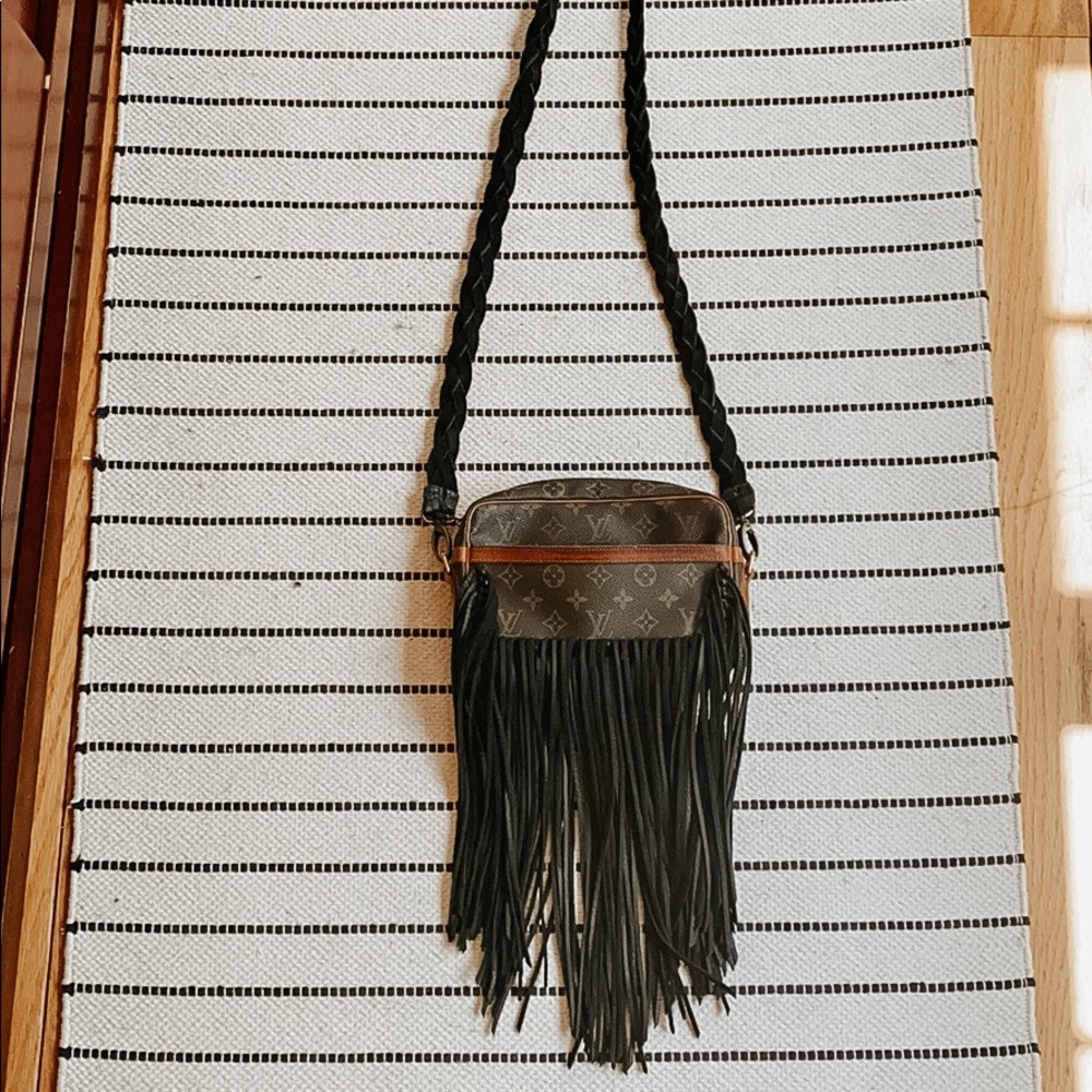 100% Authentic Vintage Boho LV Crossbody